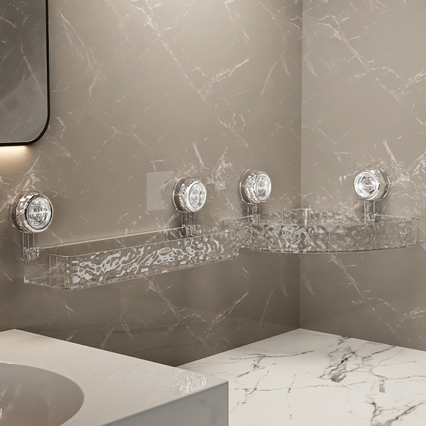 No-Drill Clear Wall Caddy