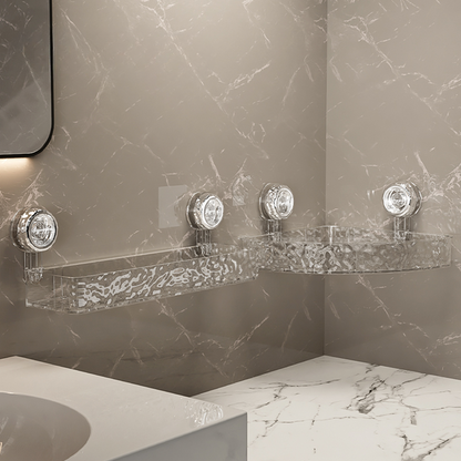 No-Drill Clear Wall Caddy