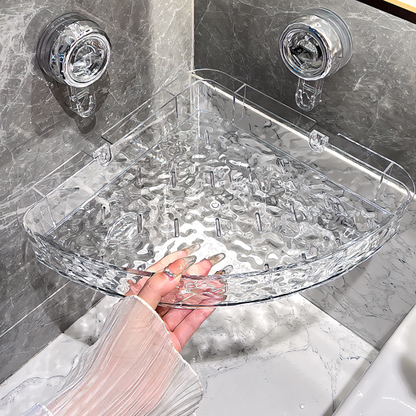 No-Drill Clear Wall Caddy