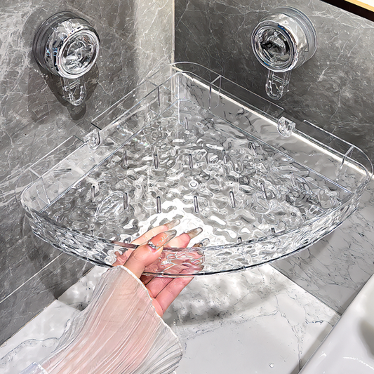 No-Drill Clear Wall Caddy