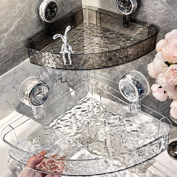 No-Drill Clear Wall Caddy