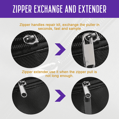Universal Detachable Zipper Sliders