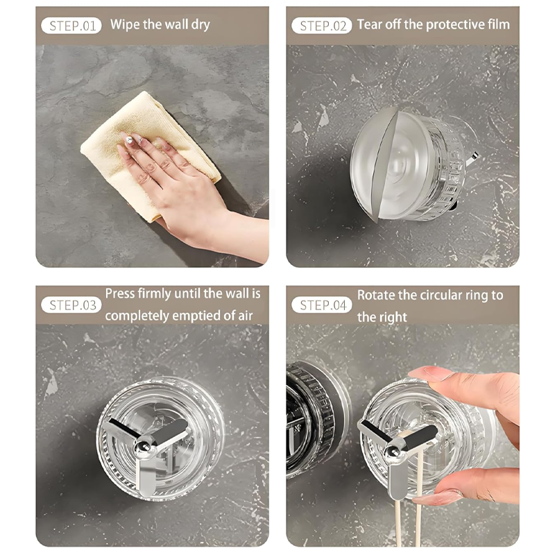 Rotating Suction Cup Hook PRO