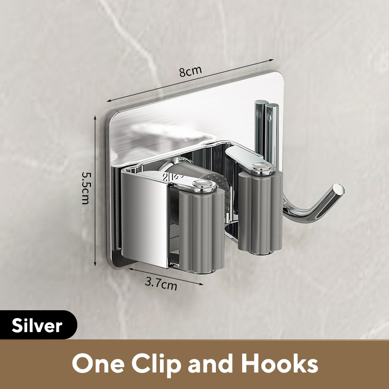 Metal Broom & Mop Holder