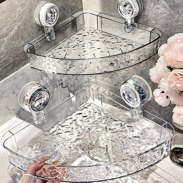 No-Drill Clear Wall Caddy