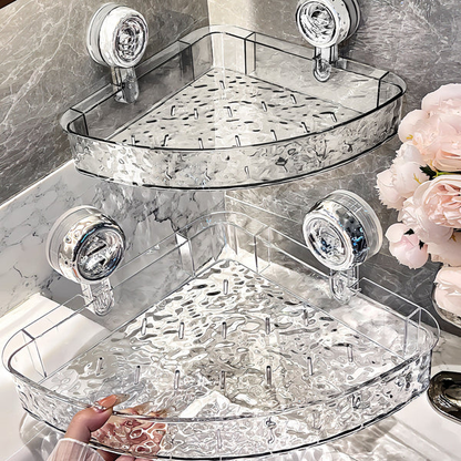 No-Drill Clear Wall Caddy