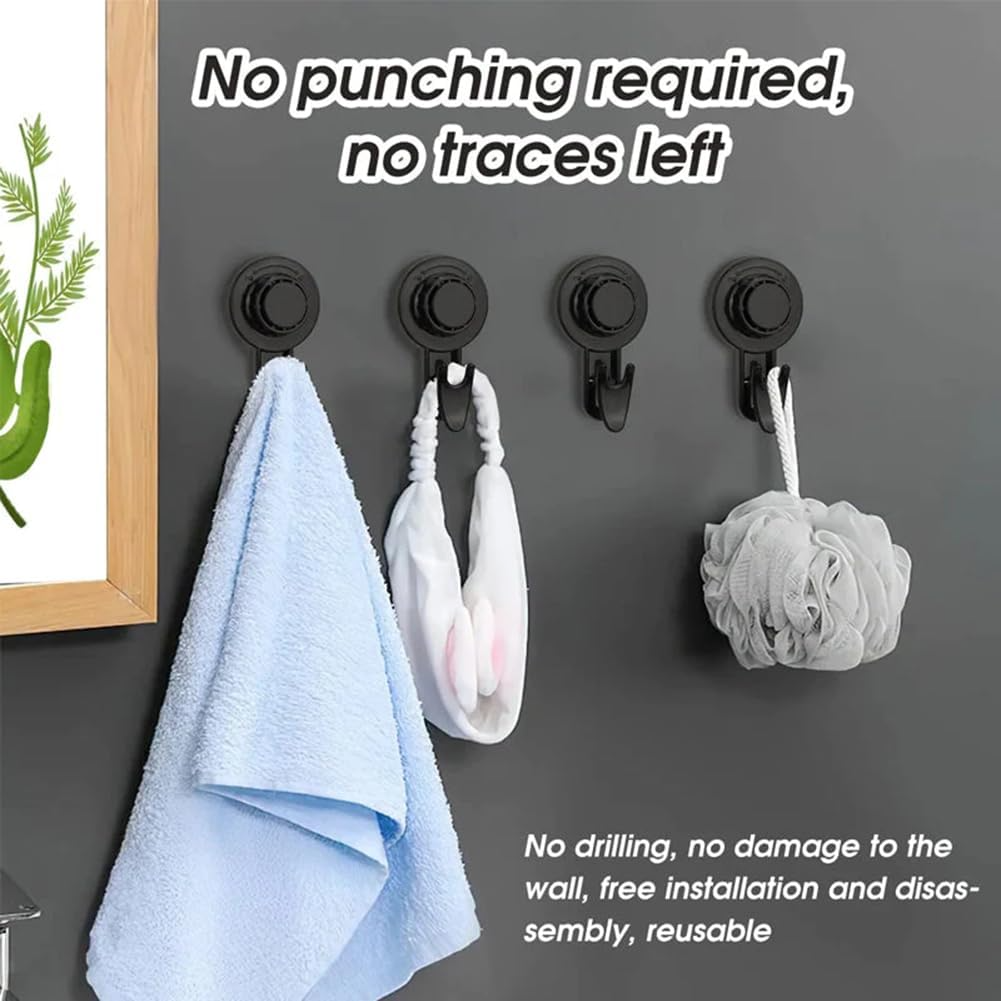 Vacuum Rotating Suction Cup Hooks