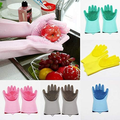 Silicone Dishwashing Gloves