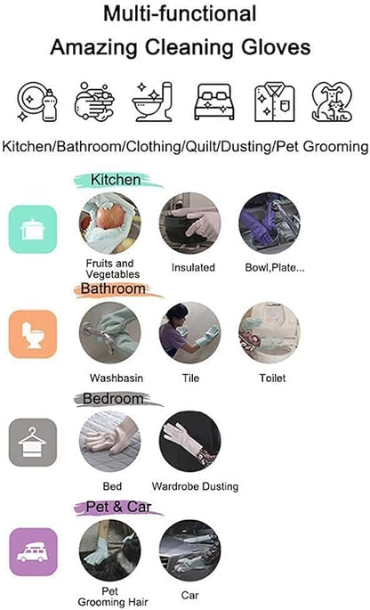 Silicone Dishwashing Gloves