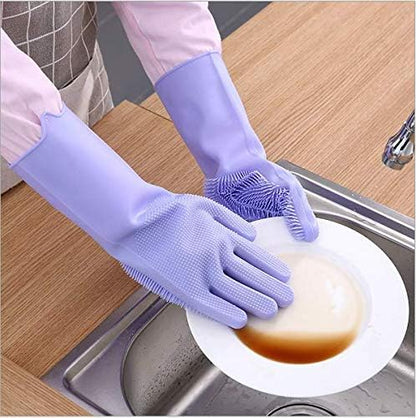 Silicone Dishwashing Gloves